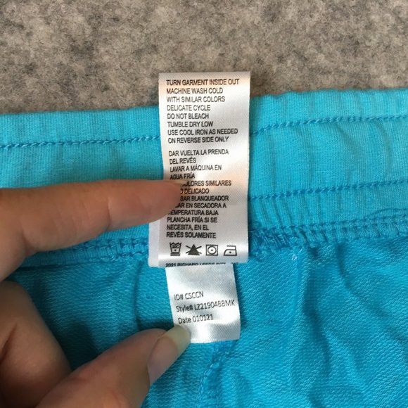 Disney Mickey and Friends Sleep Shorts 2X Blue Drawstring Pockets Printed Mini - Picture 8 of 11